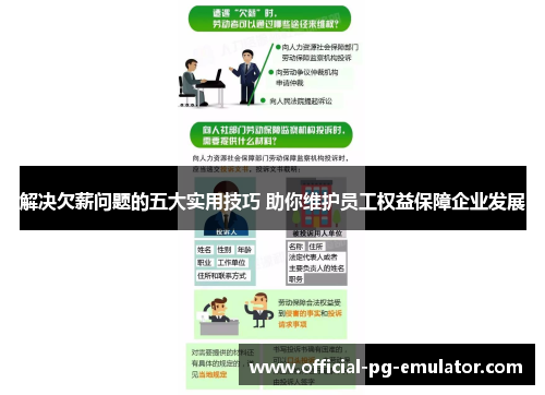 解决欠薪问题的五大实用技巧 助你维护员工权益保障企业发展